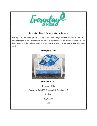 Everyday Kids  foreverydaykids