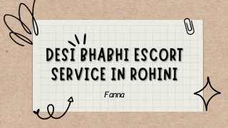 Desi Bhabhi Escort Service in Rohini