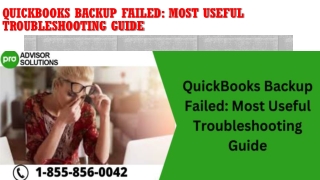 QuickBooks Backup Failed Most Useful Troubleshooting Guide