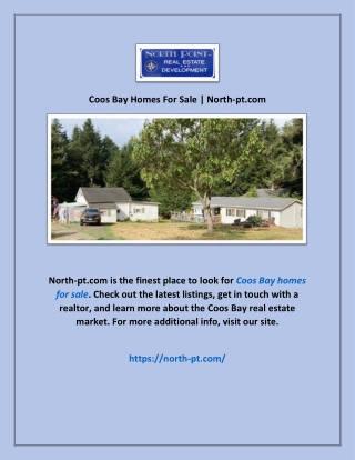 Coos Bay Homes For Sale | North-pt.com