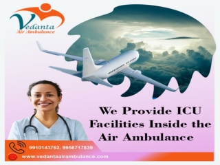 Get The Top Air Ambulance Service in India with Life Saving Equipment