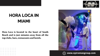 Hora Loca In Miami