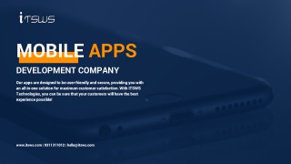 Mobile Apps Development Company in Ludhiana