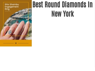 Best Round Diamonds In New York