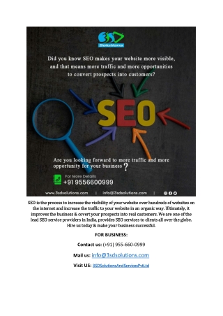 Best SEO company in Bhubaneswar