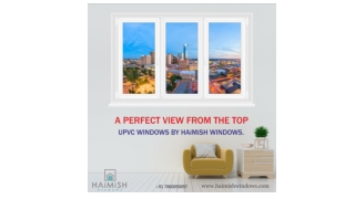 A PERFECT VIEW FROM THE TOP HAiMiSH WINDOWS