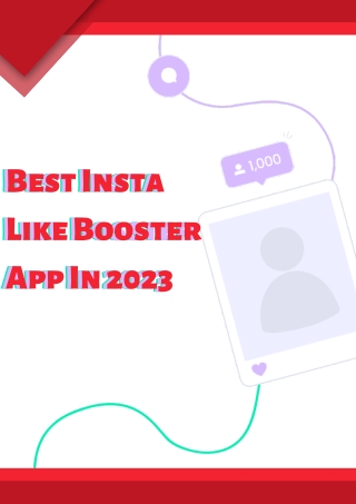 Best Insta Like Booster App In 2023