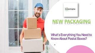 What’s Everything You Need to Know About Postal Boxes?