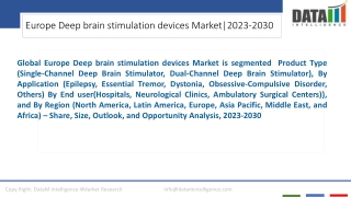 Europe Deep brain stimulation devices Market Competitive Landscape 2023-2030