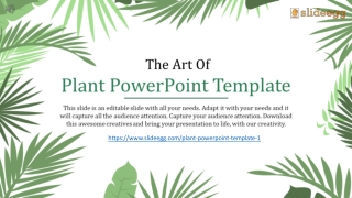 Plant PowerPoint Templates