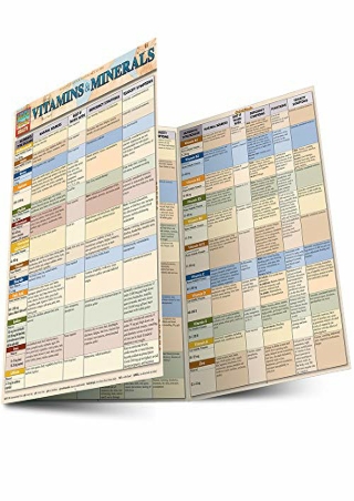 free download [pdf] Vitamins & Minerals (Quick Study Health)