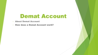 Demat Account | Motilal Oswal