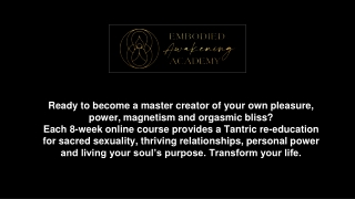 Tantra Training Online Courses for Couples
