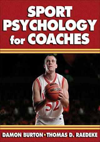 [pdf] epub download Sport Psychology for Coaches