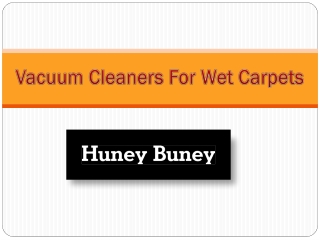 Vacuum Cleaners For Wet Carpets