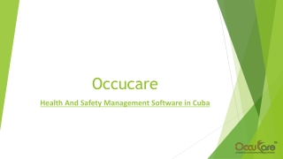 Health And Safety Management Software in Cuba