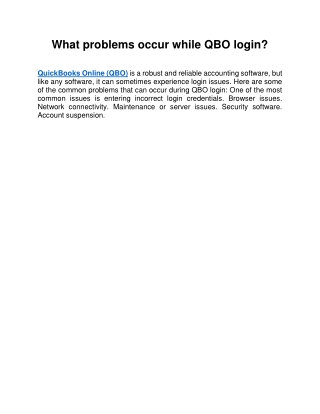 QBO-login