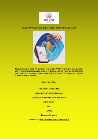 Best Voip Service Provider | Thevoipguru.com