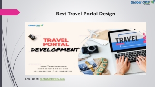 Best Travel Portal Design