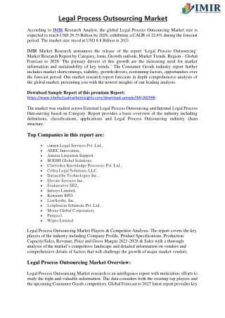 Legal Process Outsourcing Market