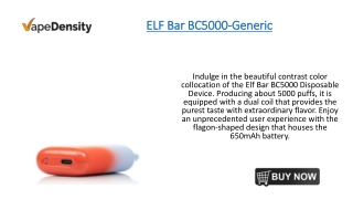 Elf Bar Generic