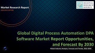 Digital Process Automation DPA Software Market Expected to Secure Notable Revenu