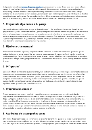 Formas de hacer mas fuerte tu relación