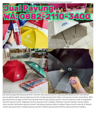 088ᒿ·ᒿll0·ᣮᏎ00 (WA) Souvenir Payung Kudus Souvenir Payung Makassar
