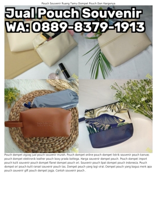 088ᑫ~8ᣮ7ᑫ~IᑫIᣮ (WA) Tutorial Dompet Pouch Pouch Blacu Souvenir