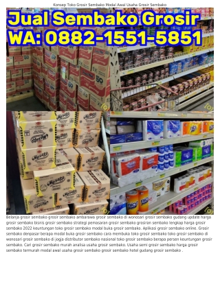 Ô882_l55l_585l (WA) Bisnis Grosir Sembako Toko Grosir Sembako Klaten