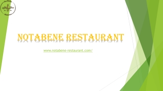 Best dinner restaurants