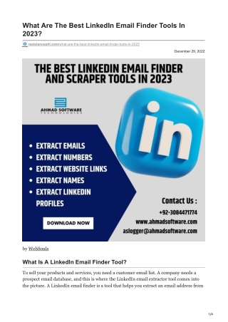 What Are The Best LinkedIn Email Finder Tools In 2023 (2)