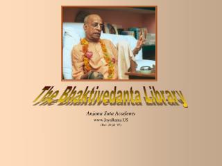 The Bhaktivedanta Library