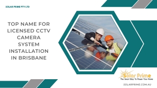 Top Name for Licensed CCTV Camera System Installation in Brisbane