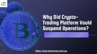 Why Did Crypto-Trading Platform Vauld Suspend Operations