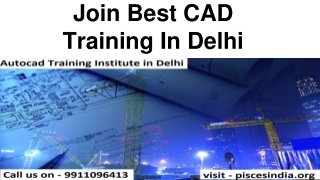 Best CAD Training In Delhi