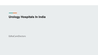 Urology Hospitals In India