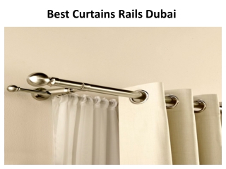 Best Curtains Rails Dubai