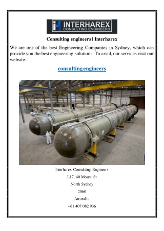 Consulting engineersInterharex