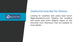 Coastline and Caves Boat Tour Vilamoura  Algarvecavetours.com