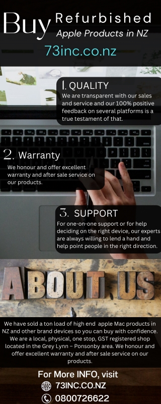 73inc - Buy Refurbished Apple Products In NZ