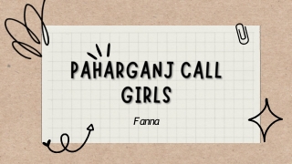 Paharganj Call Girls