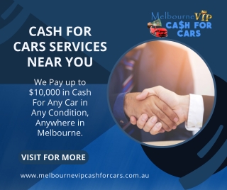 Cash For Cars Melbourne