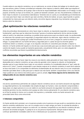Formas de fortalecer tu relación