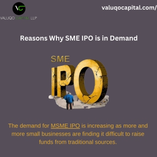 MSME IPO | Reasons Why SME IPO is in Demand