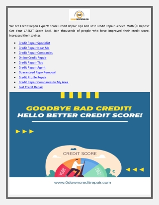 Fast Credit Repair