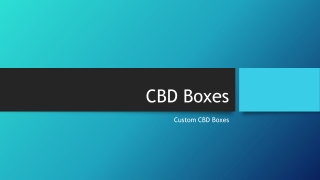 CBD Boxes