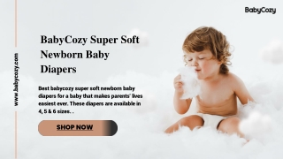 Babycozy Super Soft Newborn Baby Diapers