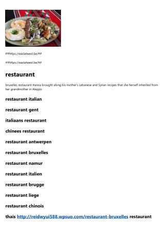 restaurant mons