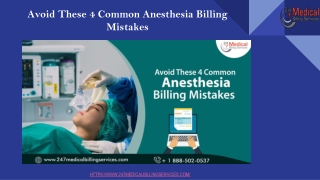 Avoid These 4 Common Anesthesia Billing Mistakes